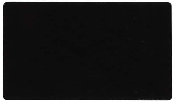 Eaton Cutler-Hammer - Rectangular, Legend Plate - Open - Black Background, White Letters, 22-1/2mm Hole Diameter, 30mm Wide x 45mm High - Makers Industrial Supply