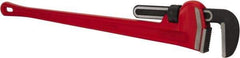 Ridgid - 48" Cast Iron & Steel Straight Pipe Wrench - 6" Pipe Capacity - Makers Industrial Supply