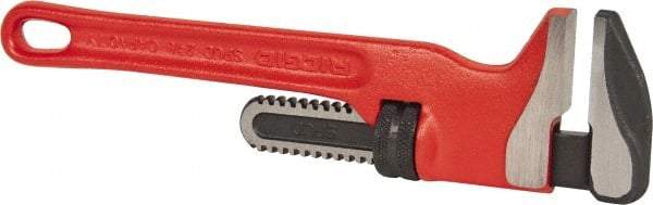 Ridgid - 12" Steel Straight Spud Pipe Wrench - 2-5/8" Pipe Capacity - Makers Industrial Supply