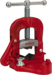 Ridgid - 1/8" to 3" Pipe Capacity, Bench Yoke Vise - Makers Industrial Supply