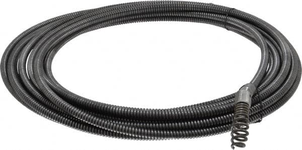 Ridgid - 5/16" x 25' Drain Cleaning Machine Cable - Inner Core Drophead, 3/4" to 1-1/2" Pipe, Use with Models K39, K40 & K50 - Makers Industrial Supply