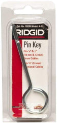 Ridgid - Drain Cleaning Machine Coupling Pin - For Use with Models K39, K50, K375 & K3800 - Makers Industrial Supply