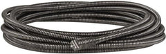 Ridgid - 3/8" x 25' Drain Cleaning Machine Cable - Inner Core Male Cping, 3/4" to 4" Pipe, Use with Models K50, K60SP & K75 A/B - Makers Industrial Supply