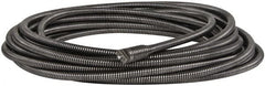 Ridgid - 3/8" x 35' Drain Cleaning Machine Cable - Male Coupling, 1-1/4" to 1-1/2" Pipe, Use with Models K39, K40 & K50 - Makers Industrial Supply