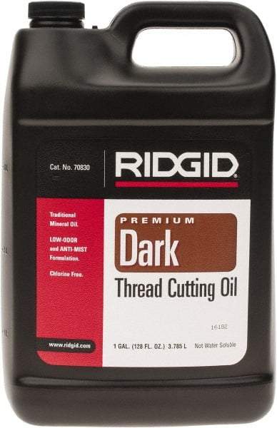 Ridgid - Dark Cutting Oil - 1 Gallon Jug - Makers Industrial Supply