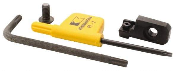 Kennametal - Series Romicron, Right Hand Cut, 103.5mm Min Bore Diam, Boring Cartridge - 11.7mm Back of Bar to Cutting Edge, CP... Insert, 30.7mm OAL, 0° Lead Angle - Makers Industrial Supply