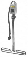 Made in USA - 240 Volt, 1 Phase, 6,000 Watt, T Type Sink Sanitizer Heater - 26" Leg Length - Makers Industrial Supply