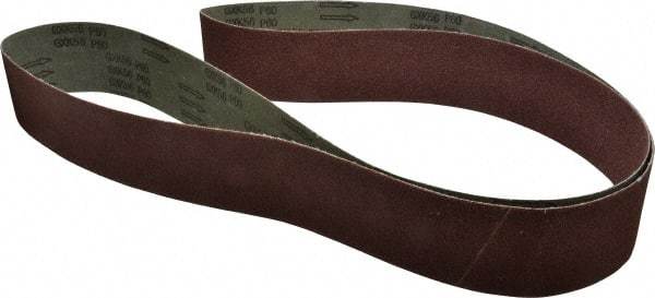 Tru-Maxx - 3" Wide x 90" OAL, 60 Grit, Aluminum Oxide Abrasive Belt - Aluminum Oxide, Medium, Coated, X Weighted Cloth Backing, Series VAC228 - Makers Industrial Supply