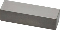 Mitutoyo - 0.3" Rectangular Steel Gage Block - Accuracy Grade 0, Includes Certificate of Inspection - Makers Industrial Supply