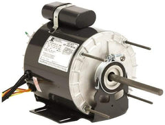 US Motors - 1/4 hp, TEAO Enclosure, Auto Thermal Protection, 1,075 RPM, 115 Volt, 60 Hz, Industrial Electric AC/DC Motor - Size 48 Frame, Hub/Stud Mount, 1 Speed, Ball Bearings, 3.6 Full Load Amps, B Class Insulation, CCW Lead End Rev - Makers Industrial Supply