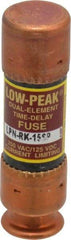 Cooper Bussmann - 125 VDC, 250 VAC, 15 Amp, Time Delay General Purpose Fuse - Fuse Holder Mount, 50.8mm OAL, 100 at DC, 300 at AC (RMS) kA Rating, 9/16" Diam - Makers Industrial Supply