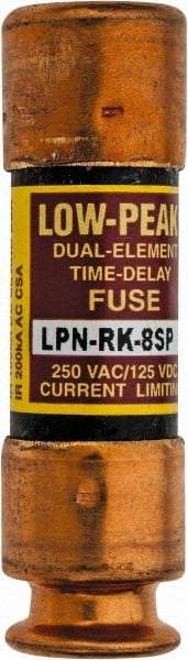 Cooper Bussmann - 125 VDC, 250 VAC, 4.5 Amp, Time Delay General Purpose Fuse - Fuse Holder Mount, 50.8mm OAL, 100 at DC, 300 at AC (RMS) kA Rating, 9/16" Diam - Makers Industrial Supply