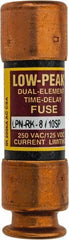 Cooper Bussmann - 125 VDC, 250 VAC, 0.8 Amp, Time Delay General Purpose Fuse - Fuse Holder Mount, 50.8mm OAL, 100 at DC, 300 at AC (RMS) kA Rating, 9/16" Diam - Makers Industrial Supply