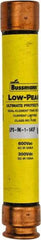 Cooper Bussmann - 300 VDC, 600 VAC, 1.25 Amp, Time Delay General Purpose Fuse - Fuse Holder Mount, 127mm OAL, 100 at DC, 300 at AC (RMS) kA Rating, 13/16" Diam - Makers Industrial Supply