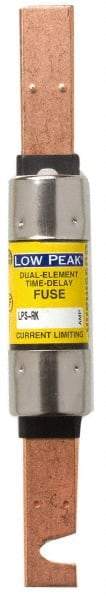 Cooper Bussmann - 300 VDC, 600 VAC, 500 Amp, Time Delay General Purpose Fuse - Bolt-on Mount, 13-3/8" OAL, 100 at DC, 300 at AC (RMS) kA Rating, 3-1/8" Diam - Makers Industrial Supply