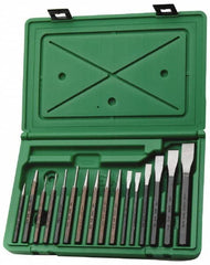 SK - 16 Piece Punch & Chisel Set - Makers Industrial Supply