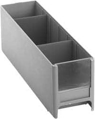 Quantum Storage - 5.6" Wide x 3.3" High, Black Bin Divider - Use with Quantum Storage Systems - IDR 204 - Makers Industrial Supply