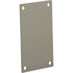 Wiegmann - Electrical Enclosure Panels Panel Type: Back Panel Material: Steel - Makers Industrial Supply