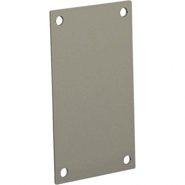 Wiegmann - Electrical Enclosure Panels Panel Type: Back Panel Material: Steel - Makers Industrial Supply