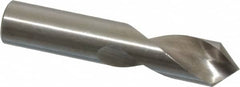 Interstate - 3/8" Body Diam, 90°, 2" OAL, High Speed Steel Spotting Drill - Makers Industrial Supply