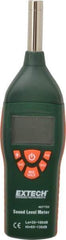 Extech - A and C Frequency Weight, LCD Display Sound Meter - 65 to 130 Decibels - Makers Industrial Supply