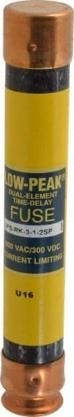 Cooper Bussmann - 300 VDC, 600 VAC, 3.5 Amp, Time Delay General Purpose Fuse - Fuse Holder Mount, 127mm OAL, 100 at DC, 300 at AC (RMS) kA Rating, 13/16" Diam - Makers Industrial Supply