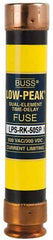 Cooper Bussmann - 300 VDC, 600 VAC, 50 Amp, Time Delay General Purpose Fuse - Fuse Holder Mount, 5-1/2" OAL, 100 at DC, 300 at AC (RMS) kA Rating, 1-1/16" Diam - Makers Industrial Supply