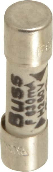 Cooper Bussmann - 250 VAC, 32 VDC, 0.63 Amp, Fast-Acting Miniature Ceramic Fuse - 20mm OAL, 5mm Diam - Makers Industrial Supply