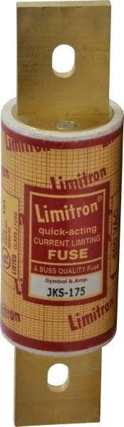 Cooper Bussmann - 600 VAC, 175 Amp, Fast-Acting General Purpose Fuse - Bolt-on Mount, 5-3/4" OAL, 200 (RMS) kA Rating, 1-5/8" Diam - Makers Industrial Supply