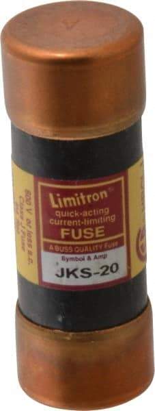 Cooper Bussmann - 600 VAC, 20 Amp, Fast-Acting General Purpose Fuse - Fuse Holder Mount, 2-1/4" OAL, 200 (RMS) kA Rating, 13/16" Diam - Makers Industrial Supply