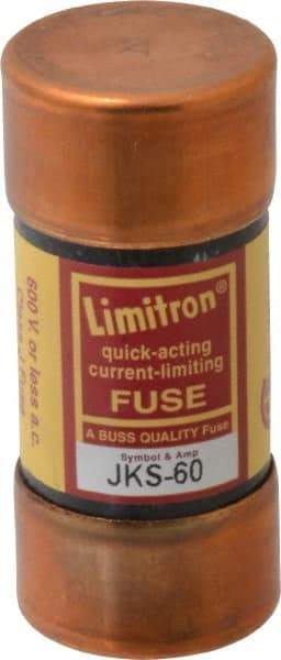 Cooper Bussmann - 600 VAC, 60 Amp, Fast-Acting General Purpose Fuse - Fuse Holder Mount, 2-3/8" OAL, 200 (RMS) kA Rating, 1-1/16" Diam - Makers Industrial Supply