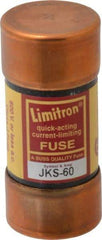 Cooper Bussmann - 600 VAC, 60 Amp, Fast-Acting General Purpose Fuse - Fuse Holder Mount, 2-3/8" OAL, 200 (RMS) kA Rating, 1-1/16" Diam - Makers Industrial Supply