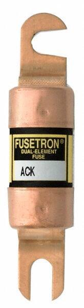 Cooper Bussmann - 100 Amp Time Delay Fast-Acting Forklift & Truck Fuse - 125VAC, 125VDC, 4.46" Long x 1" Wide, Littelfuse CCK100, Bussman ACK-100, Ferraz Shawmut ACK100 - Makers Industrial Supply