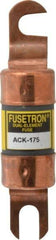 Cooper Bussmann - 175 Amp Time Delay Fast-Acting Forklift & Truck Fuse - 72VAC, 72VDC, 4.72" Long x 1" Wide, Littelfuse CCK175, Bussman ACK-175, Ferraz Shawmut ACK175 - Makers Industrial Supply