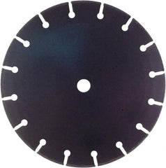 Disston - 12" Diam, 3/4 & 1" Arbor Hole Diam, Wet & Dry Cut Saw Blade - Tungsten Carbide-Tipped, Standard Round Arbor - Makers Industrial Supply