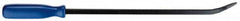 Value Collection - 25" OAL Screwdriver Pry Bar - 3/4" Wide, High Carbon Steel #65 - Makers Industrial Supply