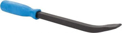 Value Collection - 12" OAL Screwdriver Pry Bar - 3/4" Wide, High Carbon Steel #65 - Makers Industrial Supply