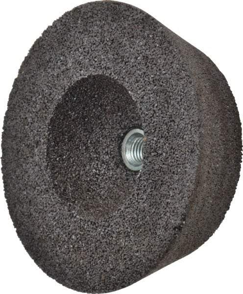 Norton - 6" Diam, 2" Overall Thickness, 16 Grit, Type 11 Tool & Cutter Grinding Wheel - Very Coarse Grade, Silicon Carbide, P Hardness, 6,000 RPM - Makers Industrial Supply