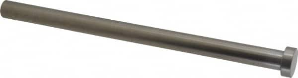 Gibraltar - 1/2" Pin Diam, 3/4" Head Diam x 1/4" Head Height, 8" OAL, Straight Ejector Pin - Steel, 7-3/4" Pin Length - Makers Industrial Supply