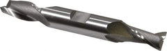 OSG - 7/16", 13/16" LOC, 1/2" Shank Diam, 3-3/4" OAL, 2 Flute, Cobalt Square End Mill - Double End, Uncoated, Spiral Flute, 30° Helix, Centercutting, Right Hand Cut, Right Hand Flute, Series 522 - Makers Industrial Supply