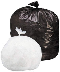 Ability One - 0.78 mil Thick, Heavy-Duty Trash Bags - Low-Density Polyethylene (LDPE), 33" Wide x 39" High, Clear - Makers Industrial Supply