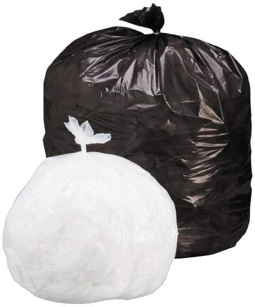 Ability One - 1.22 mil Thick, Heavy-Duty Trash Bags - Low-Density Polyethylene (LDPE), 33" Wide x 39" High, Brown - Makers Industrial Supply