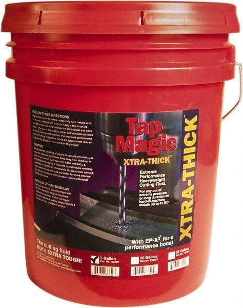 Tap Magic - Tap Magic Xtra-Thick, 5 Gal Pail Cutting Fluid - Semisynthetic - Makers Industrial Supply