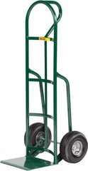 Little Giant - 800 Lb Capacity 49" OAH Hand Truck - 12 x 14" Base Plate, Loop Handle, Steel, Full Pneumatic Wheels - Makers Industrial Supply