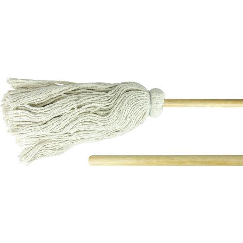 #16 One-Piece Deck Mop, 11 oz., 4-Ply Cotton, Industrial Grade - Makers Industrial Supply