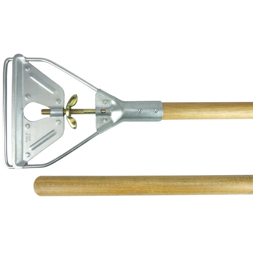 54″ Wet Mop Handle, Screw Type - Makers Industrial Supply