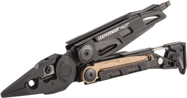 Leatherman - 17 Piece, Multi-Tool Set - 7-1/2" OAL, 5" Closed Length - Makers Industrial Supply