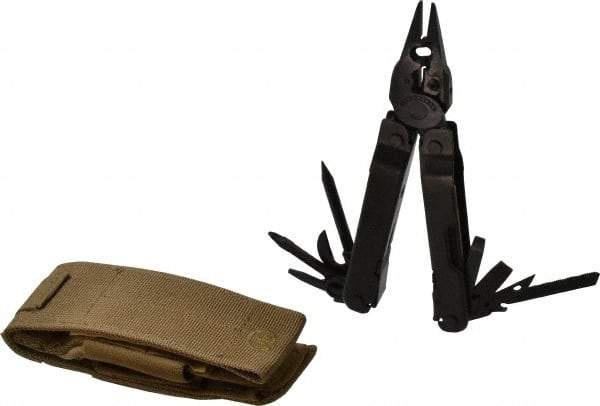 Leatherman - 19 Piece, Multi-Tool Set - 7" OAL, 4-1/2" Closed Length - Makers Industrial Supply