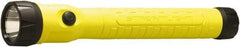 Streamlight - White LED Bulb, 130 Lumens, Industrial/Tactical Flashlight - Yellow Plastic Body, 1 4.8 V\xB6Sub-C Battery Included - Makers Industrial Supply