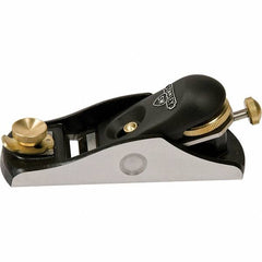 Stanley - Wood Planes & Shavers Type: Block Plane Overall Length (Inch): 6-1/2 - Makers Industrial Supply